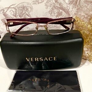 AUTHENTIC VERSACE FRAME original case,cleaning cloth